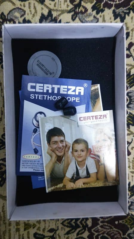 CERTEZA Dual Head Stethoscope,CERTEZA CR-1002 Aneroid Sphygmomanometer 7