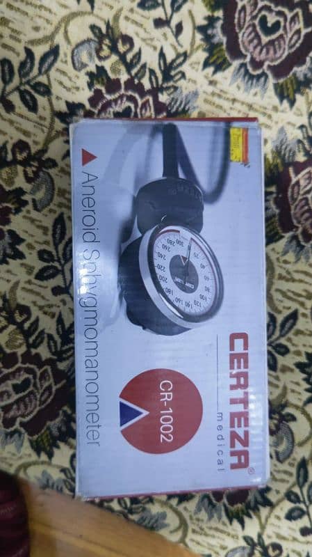 CERTEZA Dual Head Stethoscope,CERTEZA CR-1002 Aneroid Sphygmomanometer 8