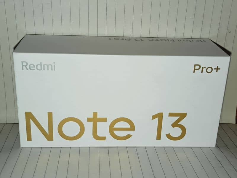 REDMI NOTE 13 PRO PLUS – Same As Box Pack - 0/3/2/1/8/2/6/6/0/8/9 12