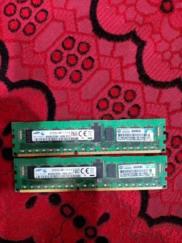 Samsung 8GB Ram 12800R ddr3 0