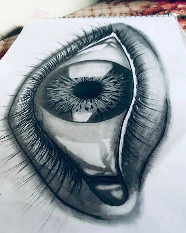 Beautiful Eye Sketch 1