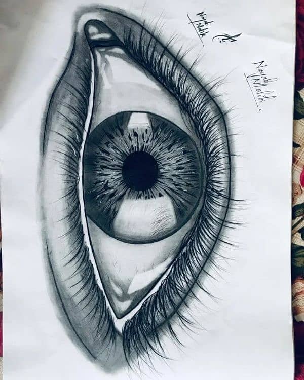 Beautiful Eye Sketch 2