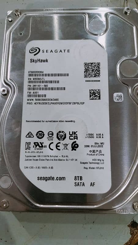 SEAGATE SKYHAWK 8TB 0