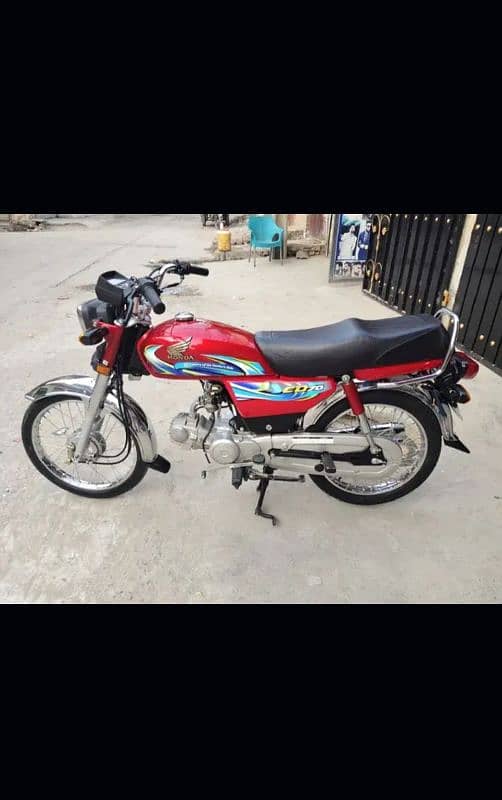 Honda CD70 Applied for 2024 4