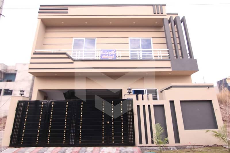 Prime Location Beautiful 6 Marla One and Half Story House for Sale in AECHS Airport Housing Society Near Gulzare Quid and Express Highway 0