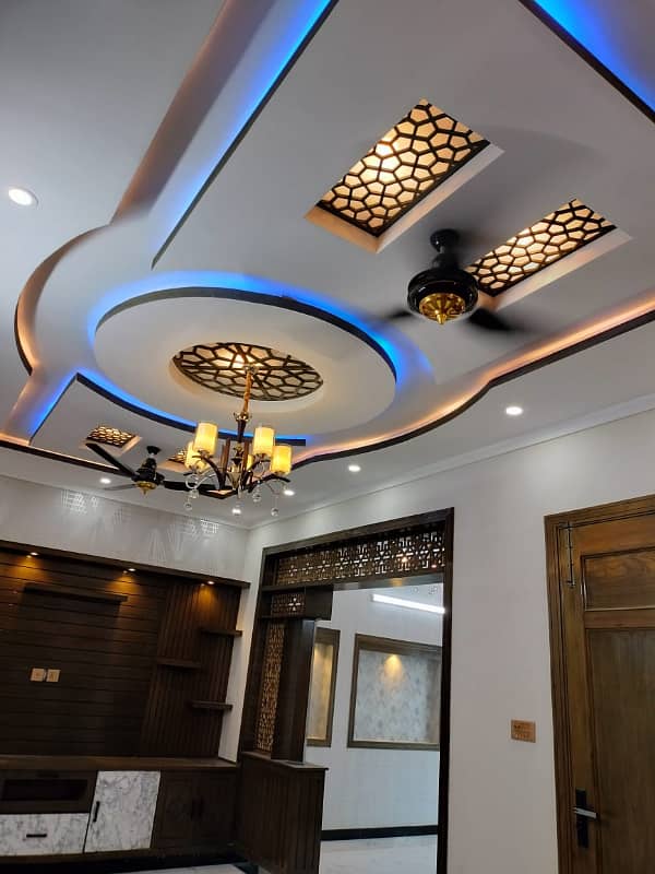 Water Bore Brand New Prime Location Beautiful 6 Marla Double Story House for Sale in AECHS Airport Housing Society Near Gulzare Quid and Express Highway 6