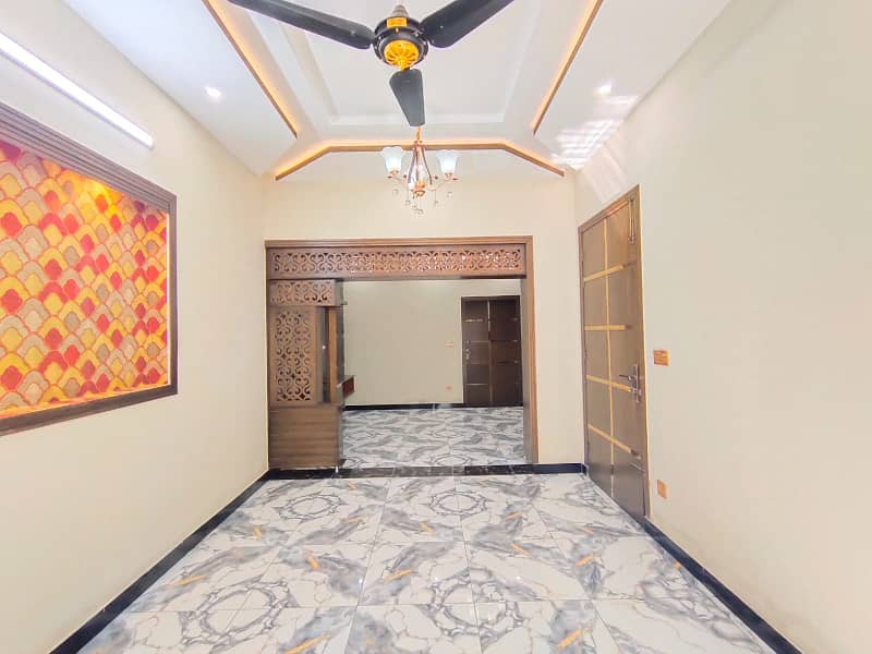 Water Bore Brand New Prime Location Beautiful 6 Marla Double Story House for Sale in AECHS Airport Housing Society Near Gulzare Quid and Express Highway 10