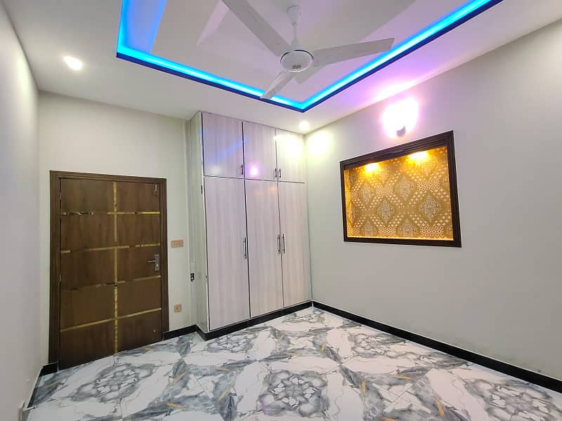 Water Bore Brand New Prime Location Beautiful 6 Marla Double Story House for Sale in AECHS Airport Housing Society Near Gulzare Quid and Express Highway 13