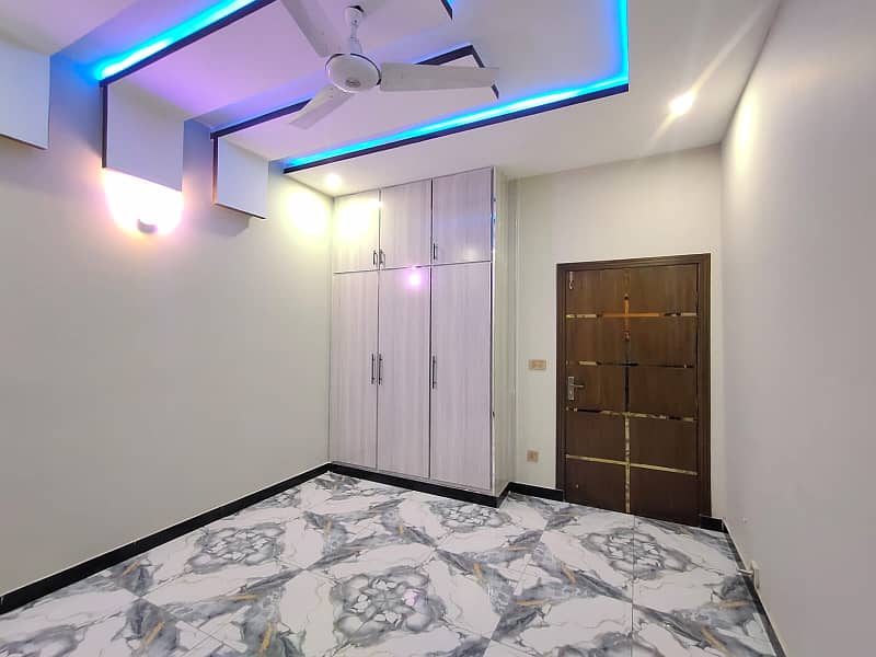 Water Bore Brand New Prime Location Beautiful 6 Marla Double Story House for Sale in AECHS Airport Housing Society Near Gulzare Quid and Express Highway 14