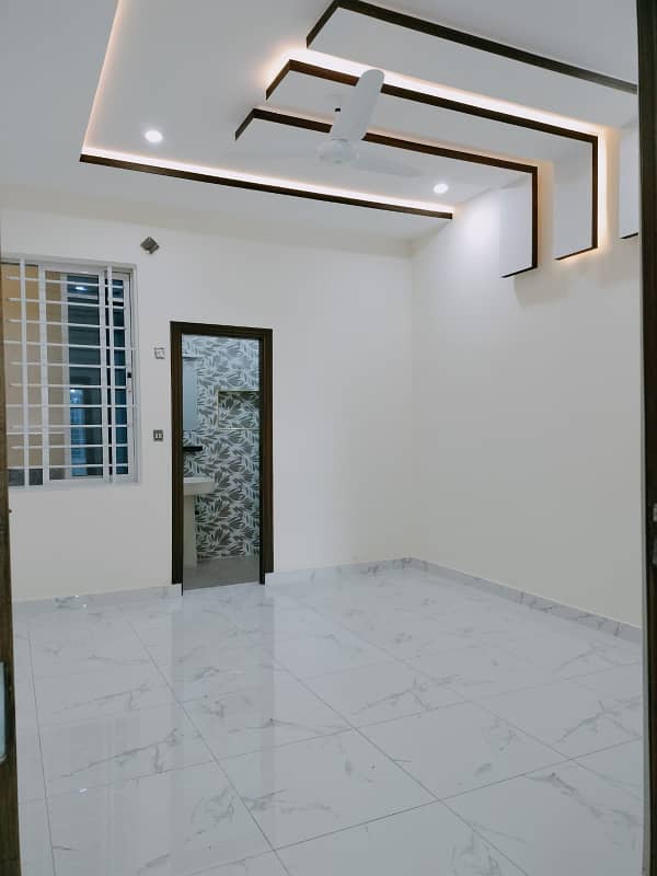 Water Bore Brand New Prime Location Beautiful 6 Marla Double Story House for Sale in AECHS Airport Housing Society Near Gulzare Quid and Express Highway 34