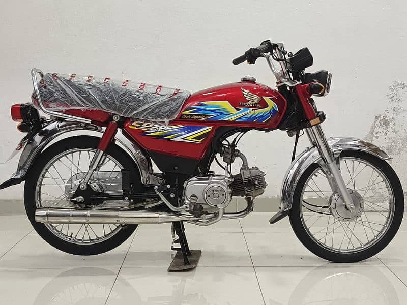 Honda CD 70 2021 Model Unregistered 4