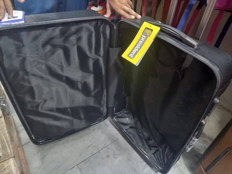 President luggage bag 3 colors Available important luggage bag fiber 8