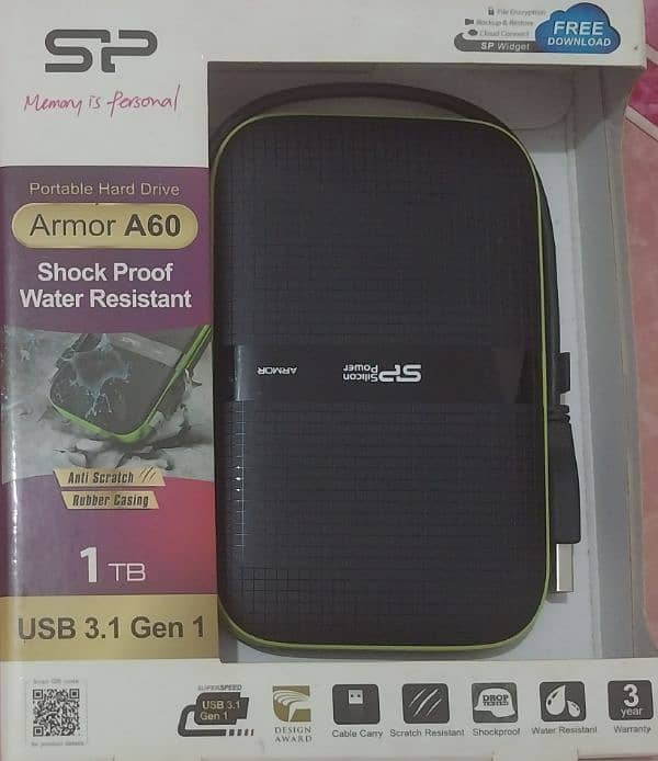 Portable Hard Drive 1 TB 2