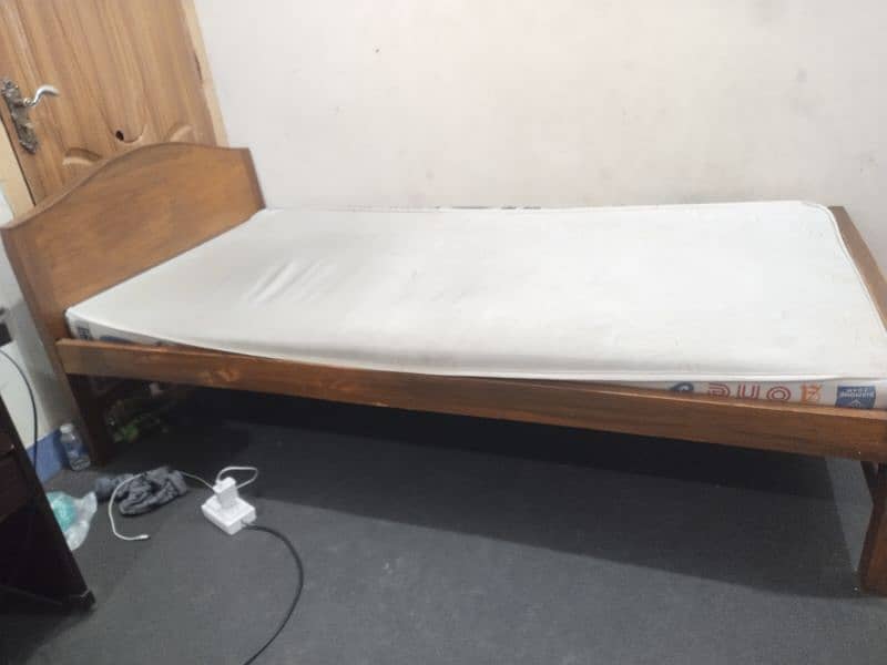 single bed with study table and chair 1