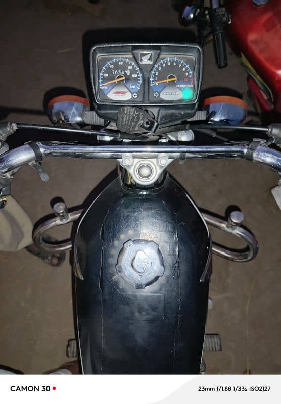 Honda CG 125 black color 1