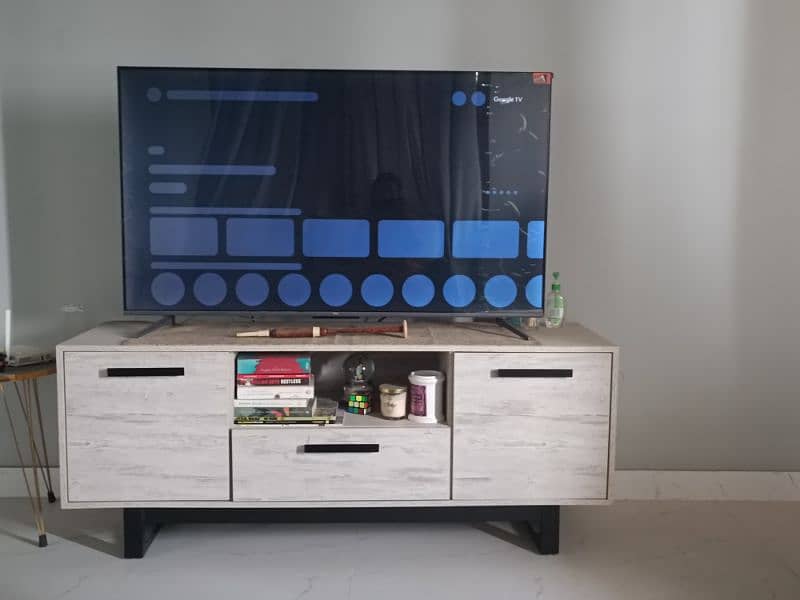 URGENT SALE TV CONSOLE BRAND NEW ONLY RS. 25000 0