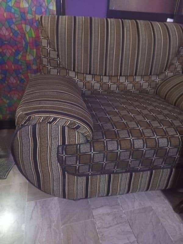 5 seater sofa set used like new 3