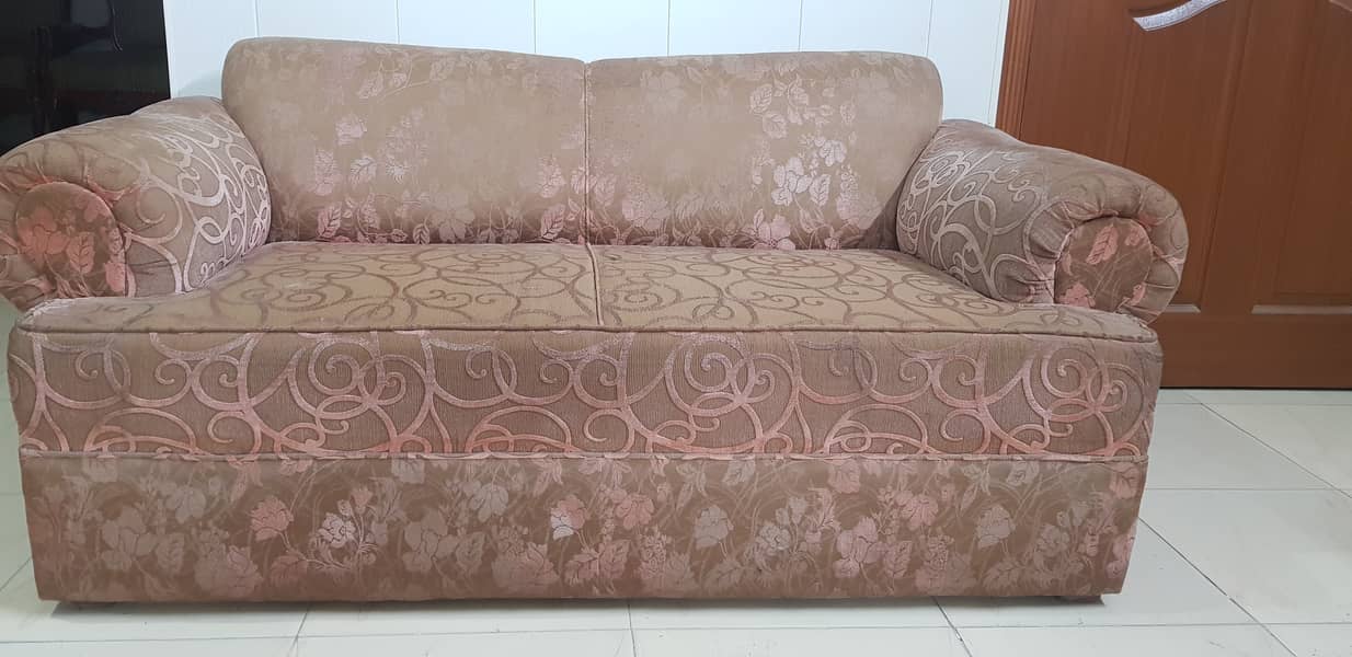 6 Seater Sofa / Sofa Set / Wooden Sofa / 3+2+1 Sofa/ Furniture 2