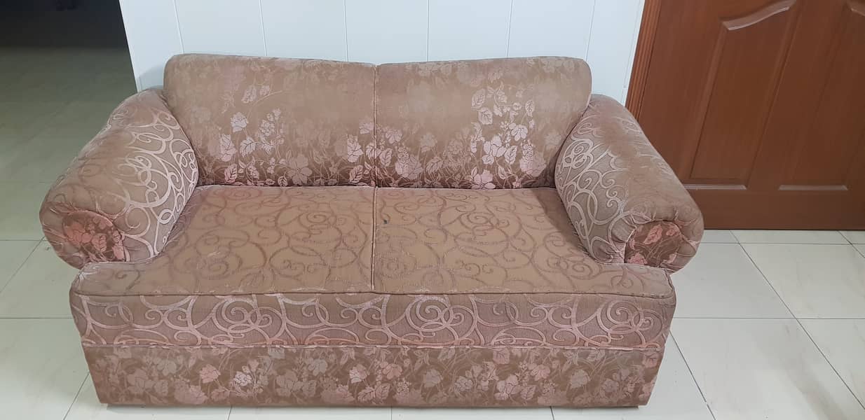 6 Seater Sofa / Sofa Set / Wooden Sofa / 3+2+1 Sofa/ Furniture 3