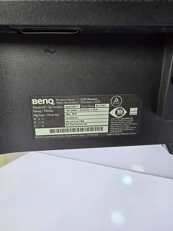 BenQ GW2480-T/HD panel led/Office led/gaming monitor/monitor for sale 4