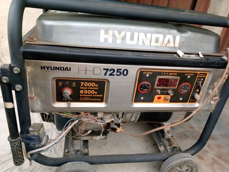 HYUNDAI KOREAN MADE HHD7250 6.5KW GENERATOR 4