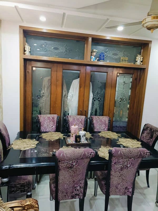 Dining Table Set 8 Chairs 2