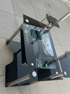 Glass Computer Table