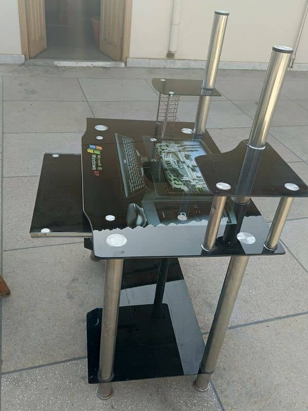 Glass Computer Table 1