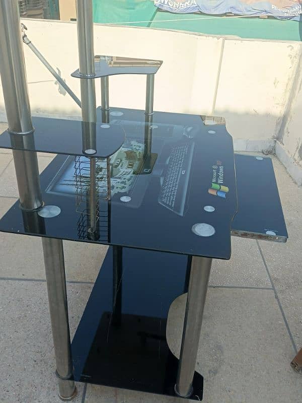 Glass Computer Table 6