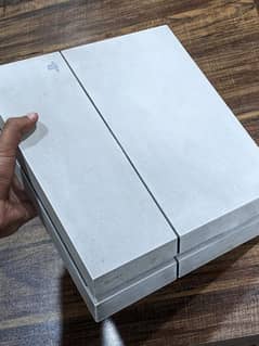 PS4 glacier & original controller & 500 GB