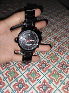 Analog Black Watch