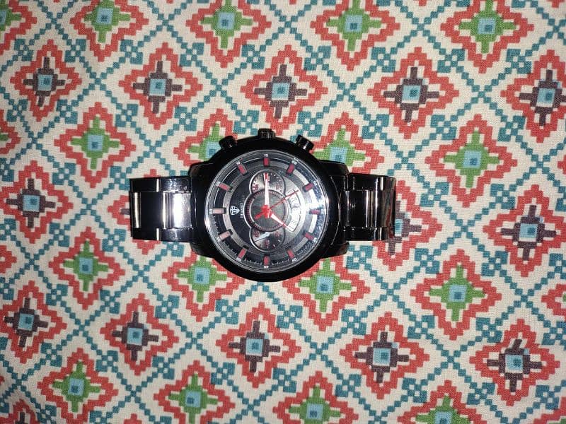 Analog Black Watch 1