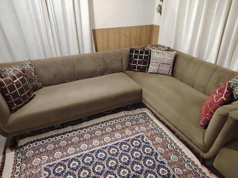 High Quality L Shape Sofa set 1