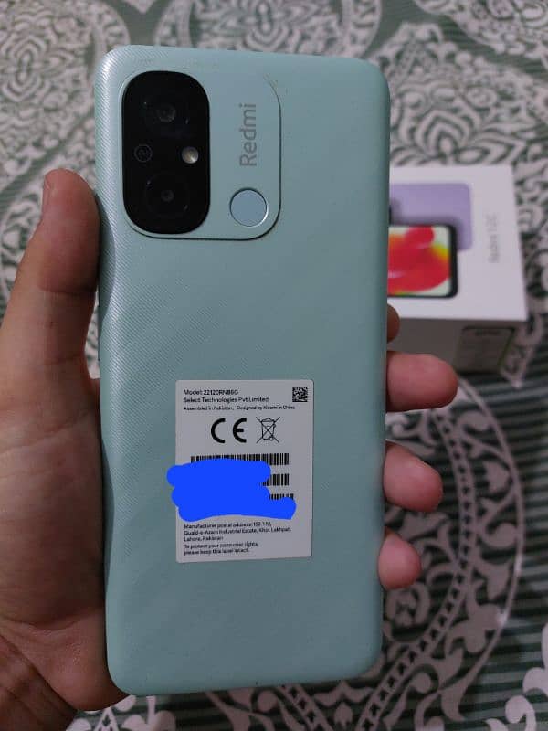 Xiaomi Redme 12C | 4/128 | Mint Green Color | PTA Approved 1