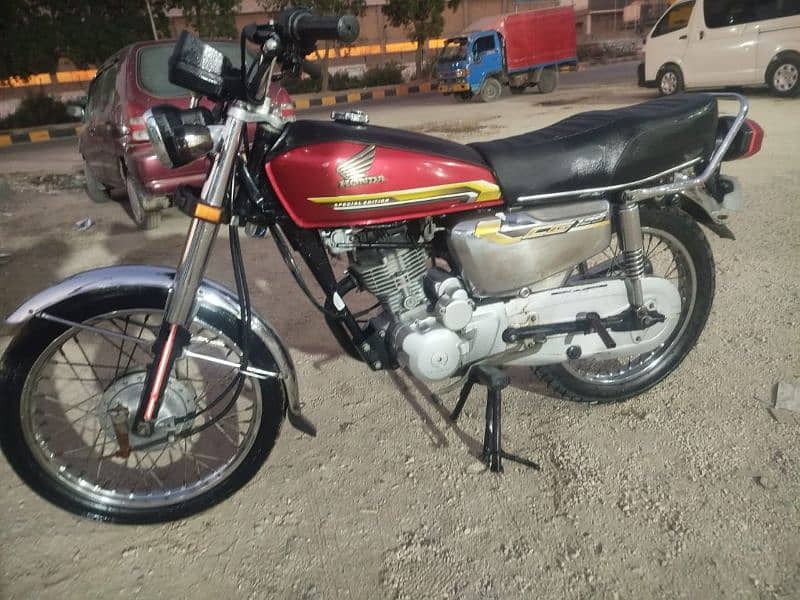 Honda 125 spacial addition Karachi number 2021 modil 1