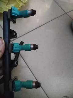 Mira 2008 KF 660 Engine petrol Injectors bar complete