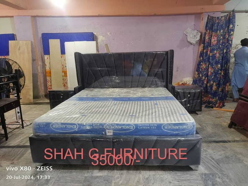 King size bed\double bed\wooden bed\bed for sale\bed room set 2