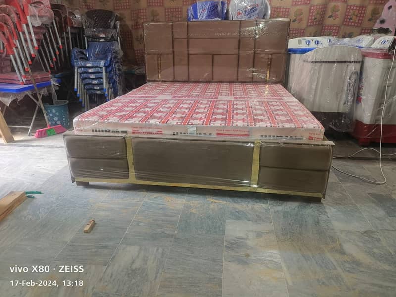 King size bed\double bed\wooden bed\bed for sale\bed room set 9