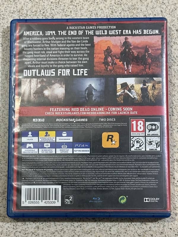 Red Dead Redemption 2 | Game | Playstation 4 (PS4) 1