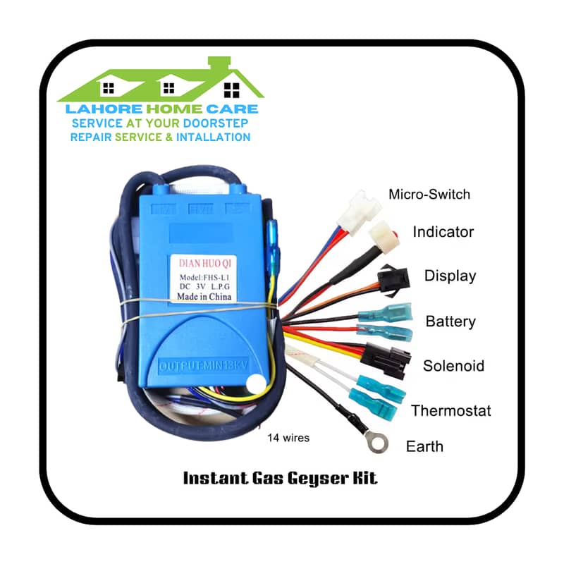 Instant Gas Geyser Kit (Ignition Circuit) 0