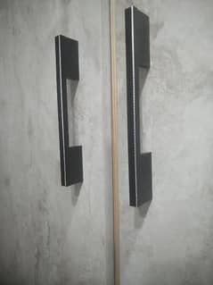 KITCHEN CABINETS HANDLES BLACK 6IN