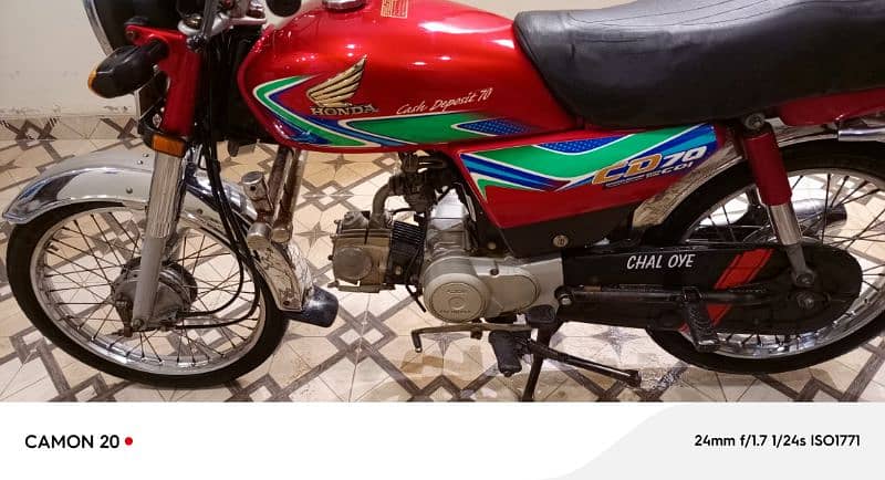 Honda CD 70 2018 model saf bike 03033036264 1