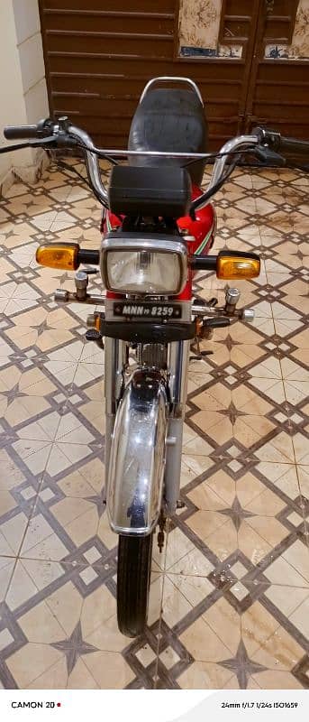 Honda CD 70 2018 model saf bike 03033036264 5