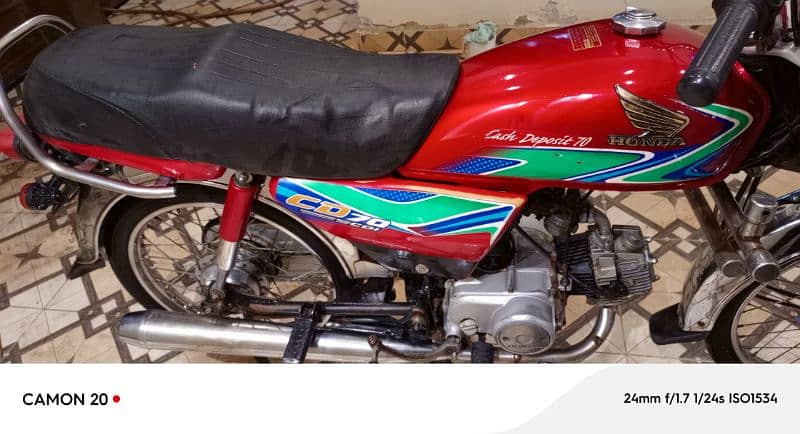 Honda CD 70 2018 model saf bike 03033036264 7