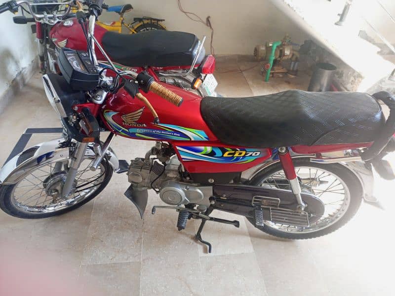 Honda CD70 2024 6