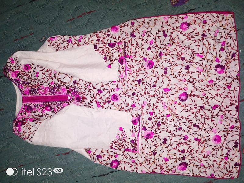 hand made cotton kurti totally home made 1