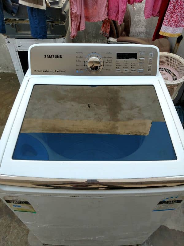 Samsung 18kg inverter automatic washing machine 0