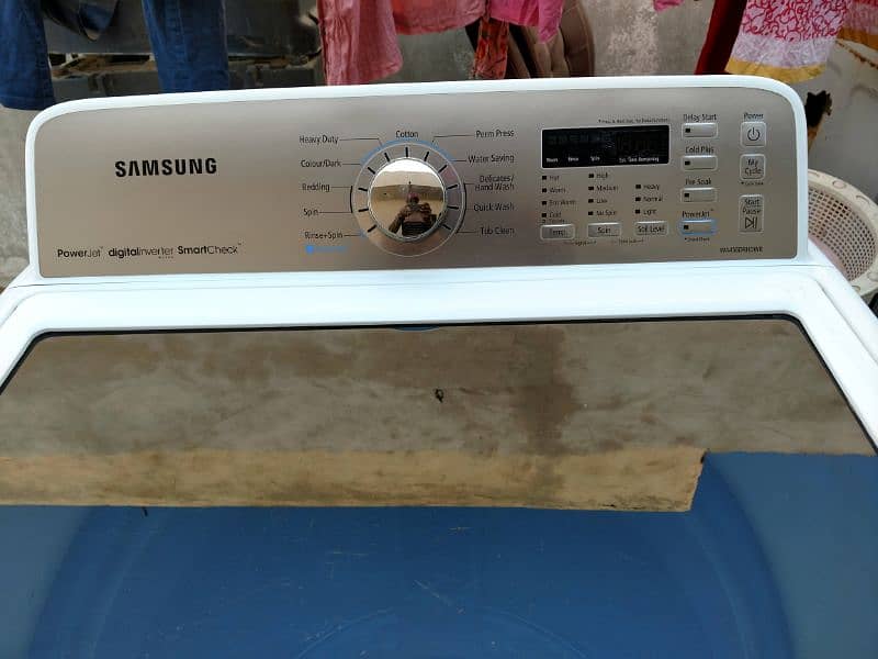 Samsung 18kg inverter automatic washing machine 1