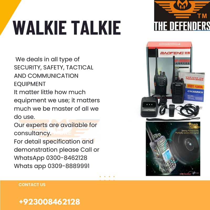 walkie talkie set in Pakistan 0