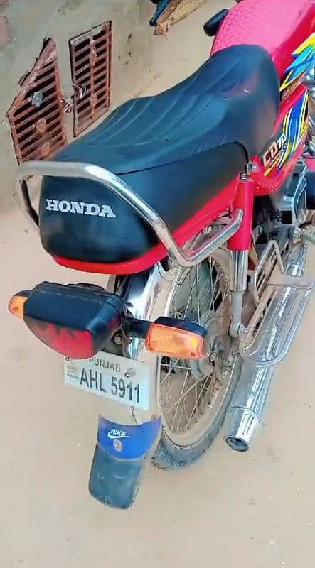 Honda CD 70cc Sidu Musey Wala No 5911 4